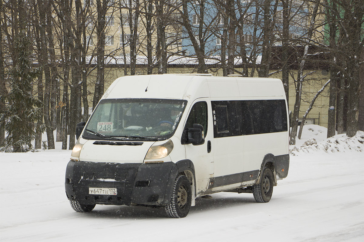 Башкортостан, Нижегородец-2227W (Citroёn Jumper) № У 647 ТН 102