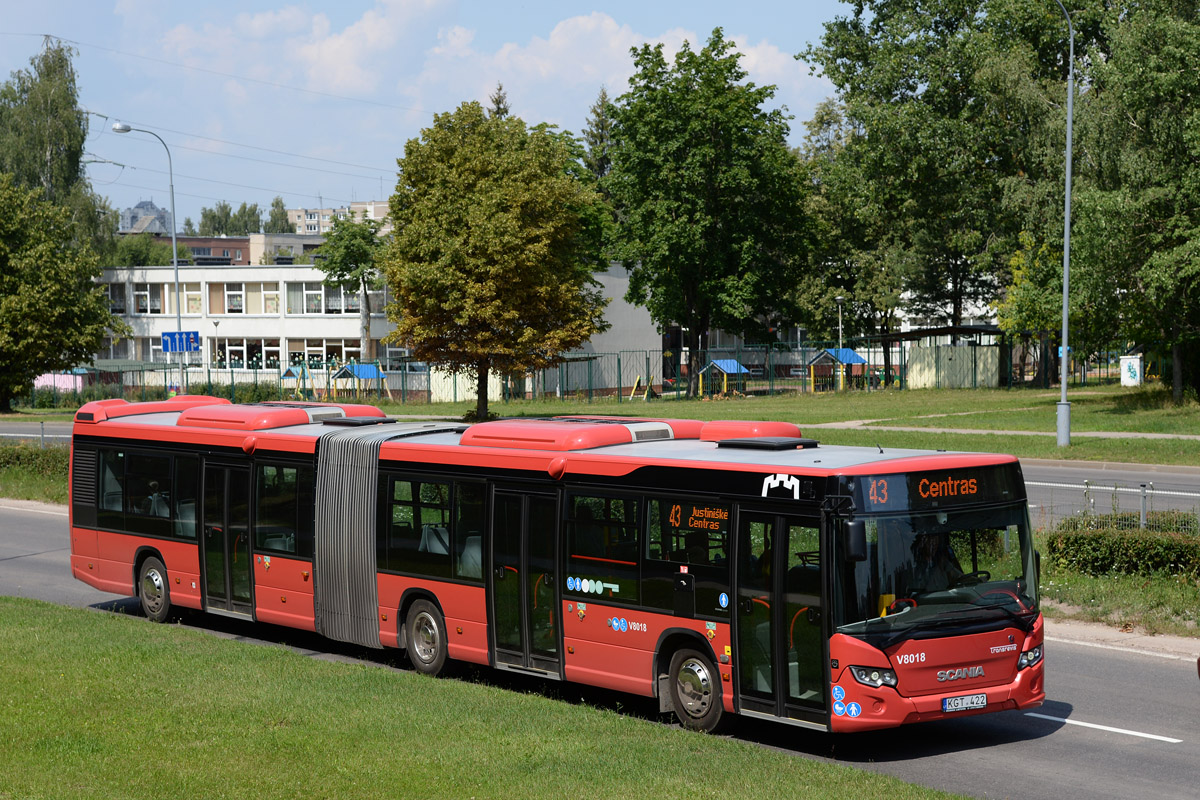 Литва, Scania Citywide LFA № V8018