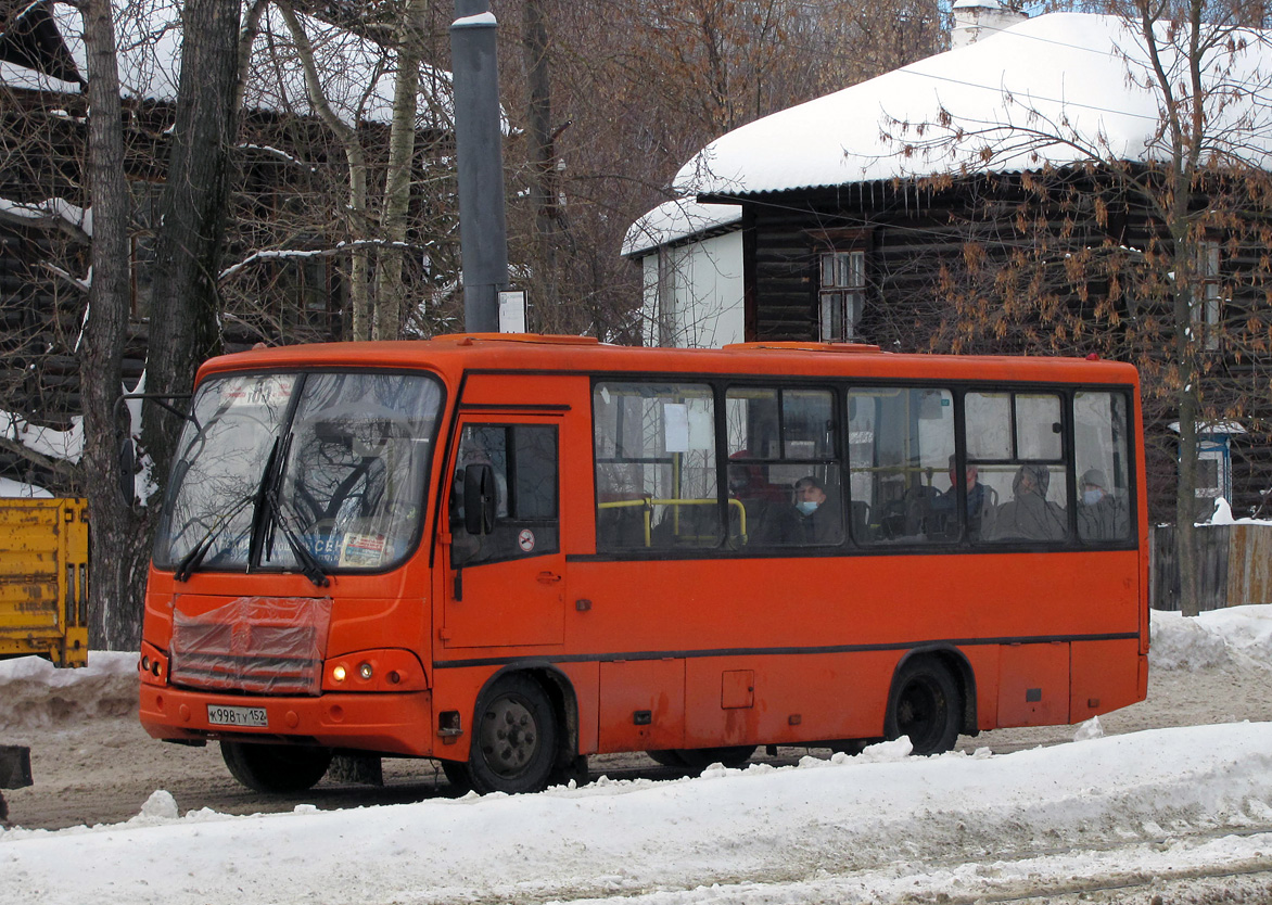 Нижегородская область, ПАЗ-320402-05 № К 998 ТУ 152