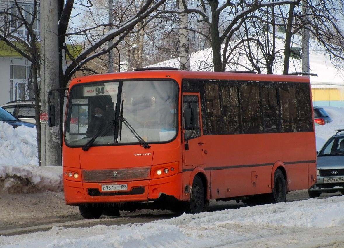 Нижегородская область, ПАЗ-320414-04 "Вектор" № О 951 ХО 152