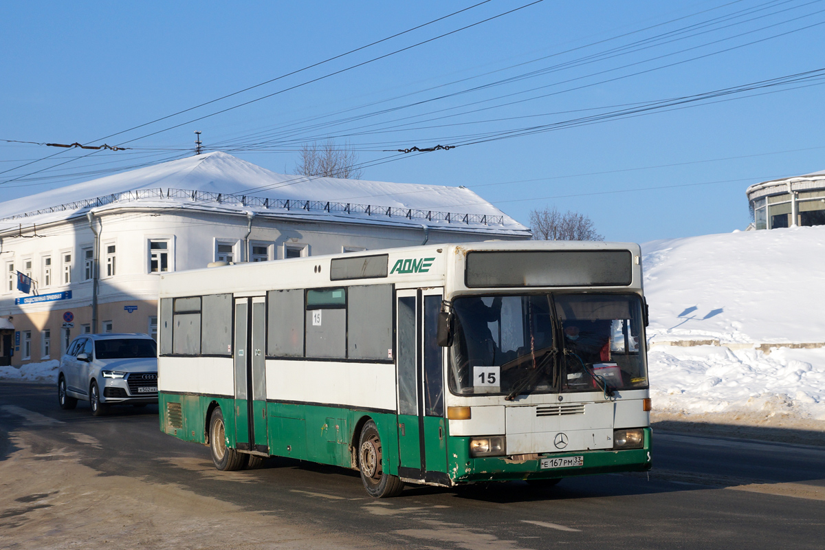 Владимирская область, Mercedes-Benz O405 № Е 167 РМ 33