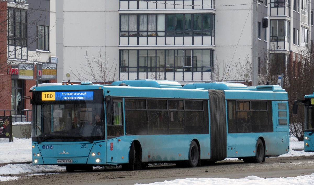 Санкт-Петербург, МАЗ-216.066 № 2151