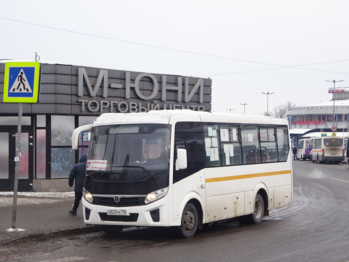 Maskavas reģionā, PAZ-320405-04 "Vector Next" № Е 822 РК 750