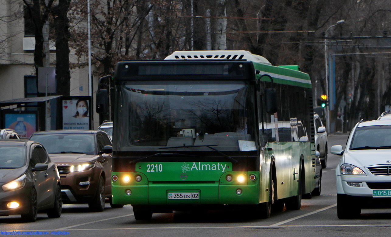 Алматы, ЛиАЗ-5292.65 № 2210