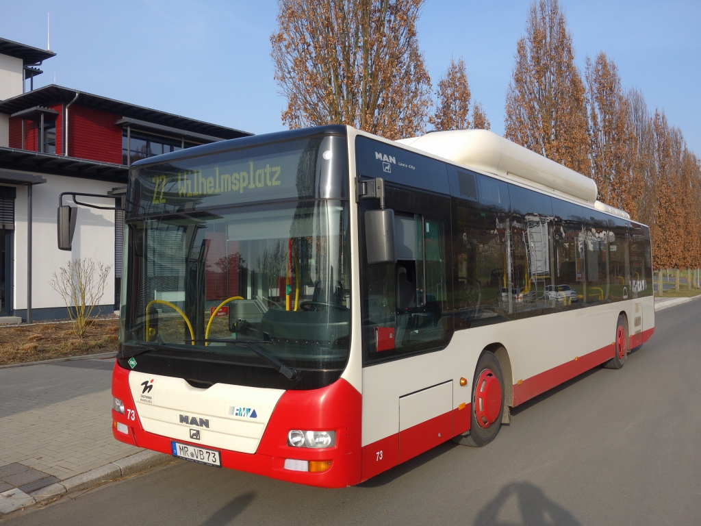 Гессен, MAN A21 Lion's City NL313 CNG № 73