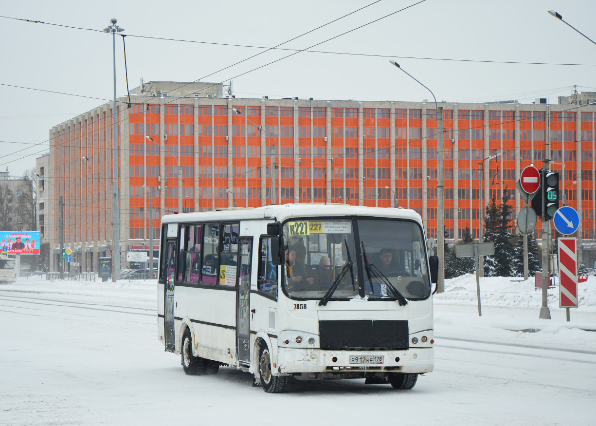 Санкт-Петербург, ПАЗ-320412-05 № 7858