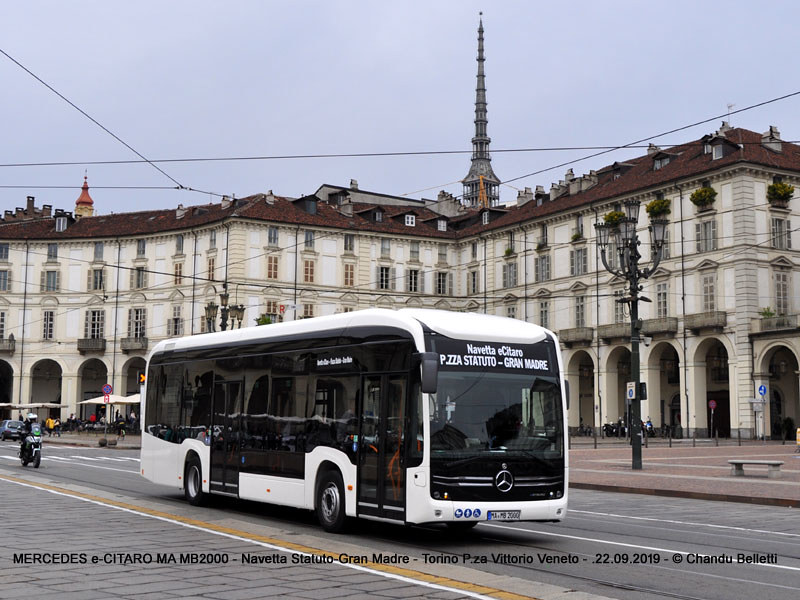 Италия, Mercedes-Benz eCitaro № MA-MB 2000