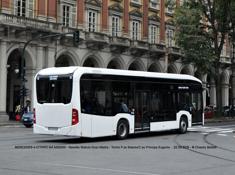 Италия, Mercedes-Benz eCitaro № MA-MB 2000