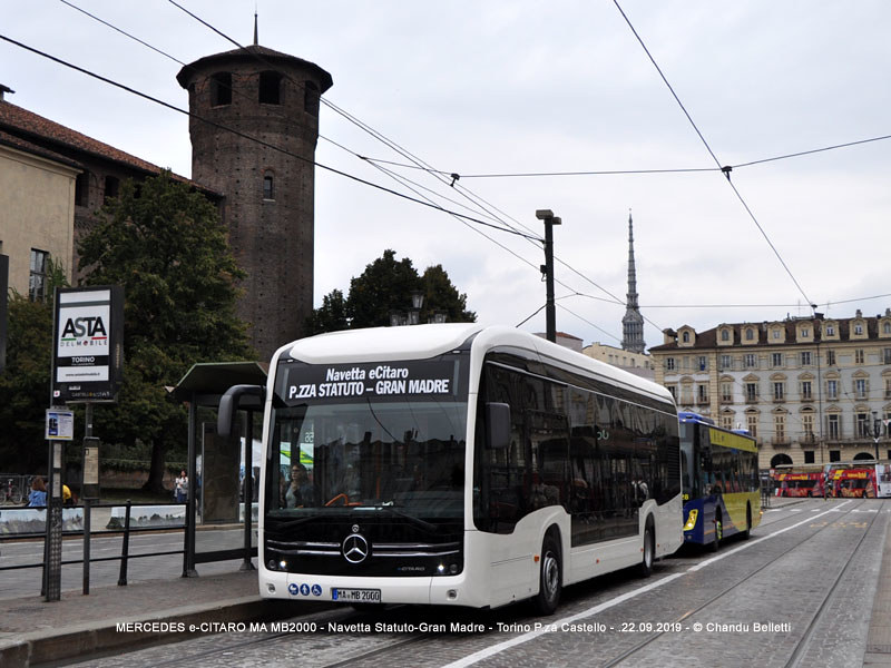 Италия, Mercedes-Benz eCitaro № MA-MB 2000