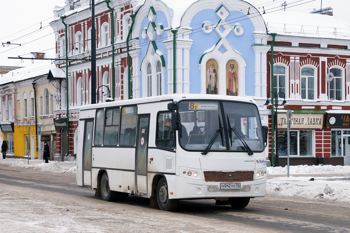 Yaroslavl region, VMK AI3044 (PAZ-320402) # Н 042 УО 76