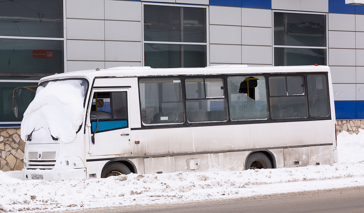 Башкортостан, ПАЗ-320402-03 № А 215 НР 702