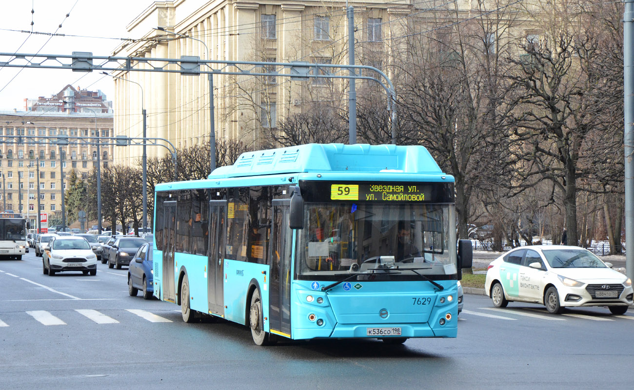 Санкт-Петербург, ЛиАЗ-5292.67 (CNG) № 7629