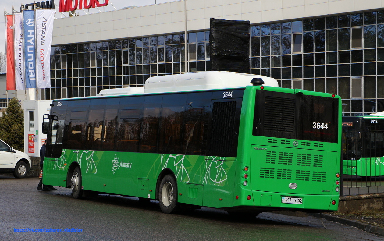 Алматы, Golden Dragon XML6125CN (Hyundai Trans Auto) № 3644