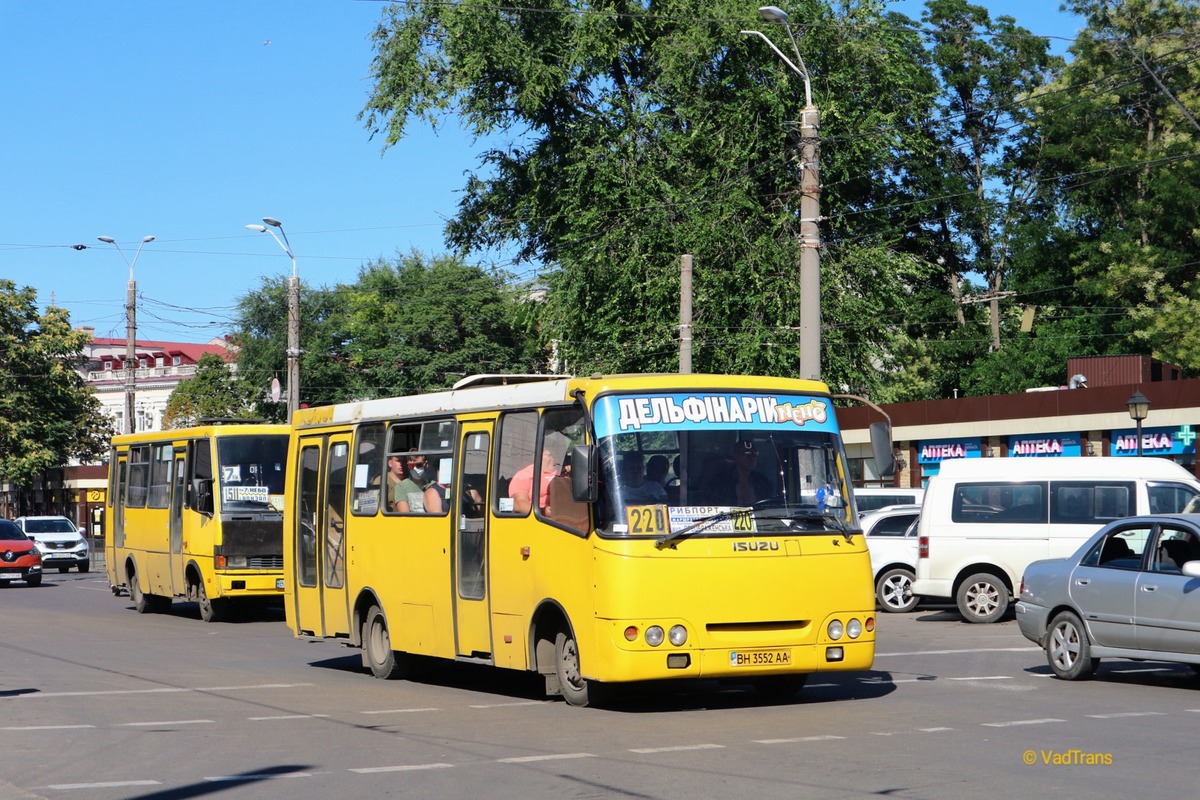 Одесская область, Богдан А092H2 № BH 3552 AA