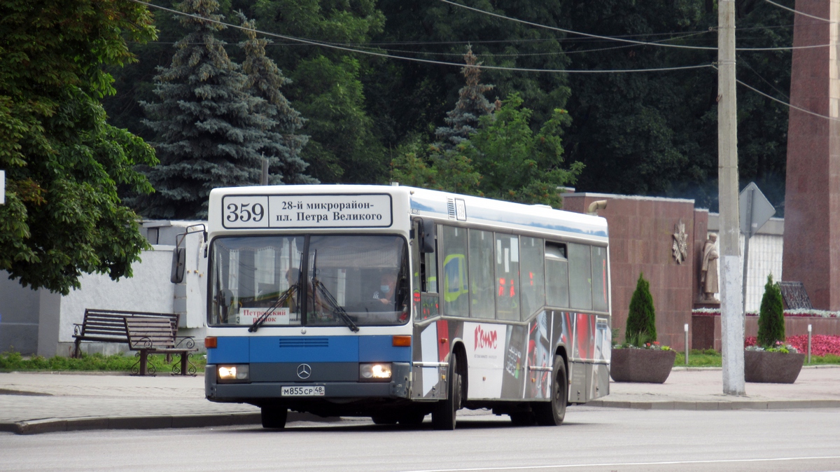 Липецкая область, Mercedes-Benz O405N2 № М 855 СР 48