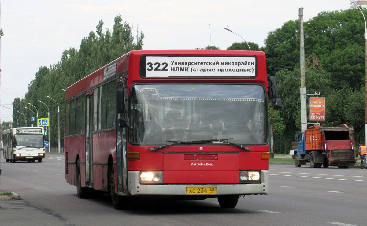 Lipetsk region, Mercedes-Benz O405N № АЕ 234 48