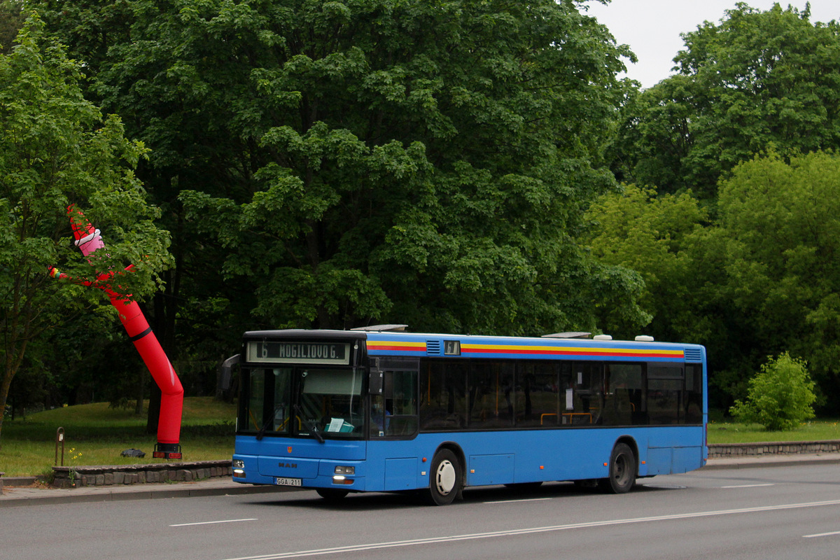 Литва, MAN A21 NL263 № GGA 211