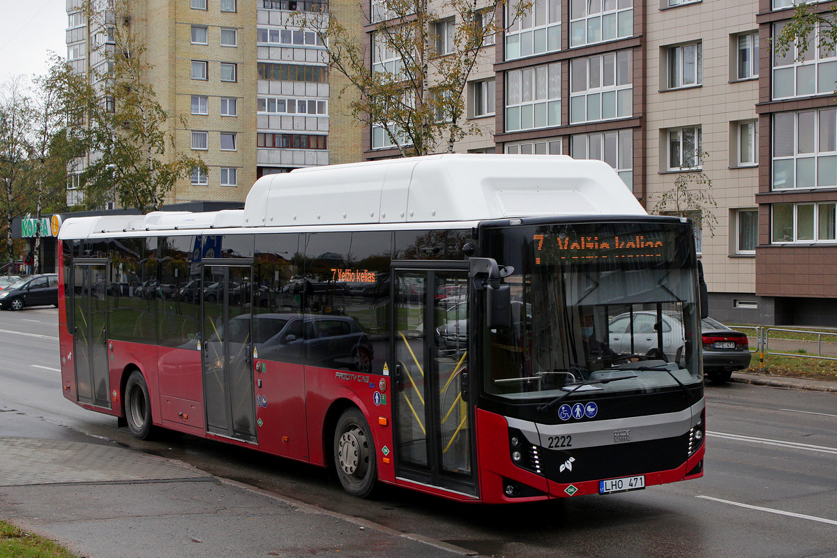 Литва, BMC Procity II 12LF CNG № 2222