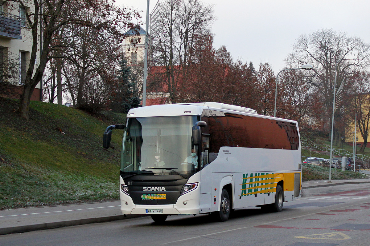 Litvánia, Scania Touring HD sz.: 481