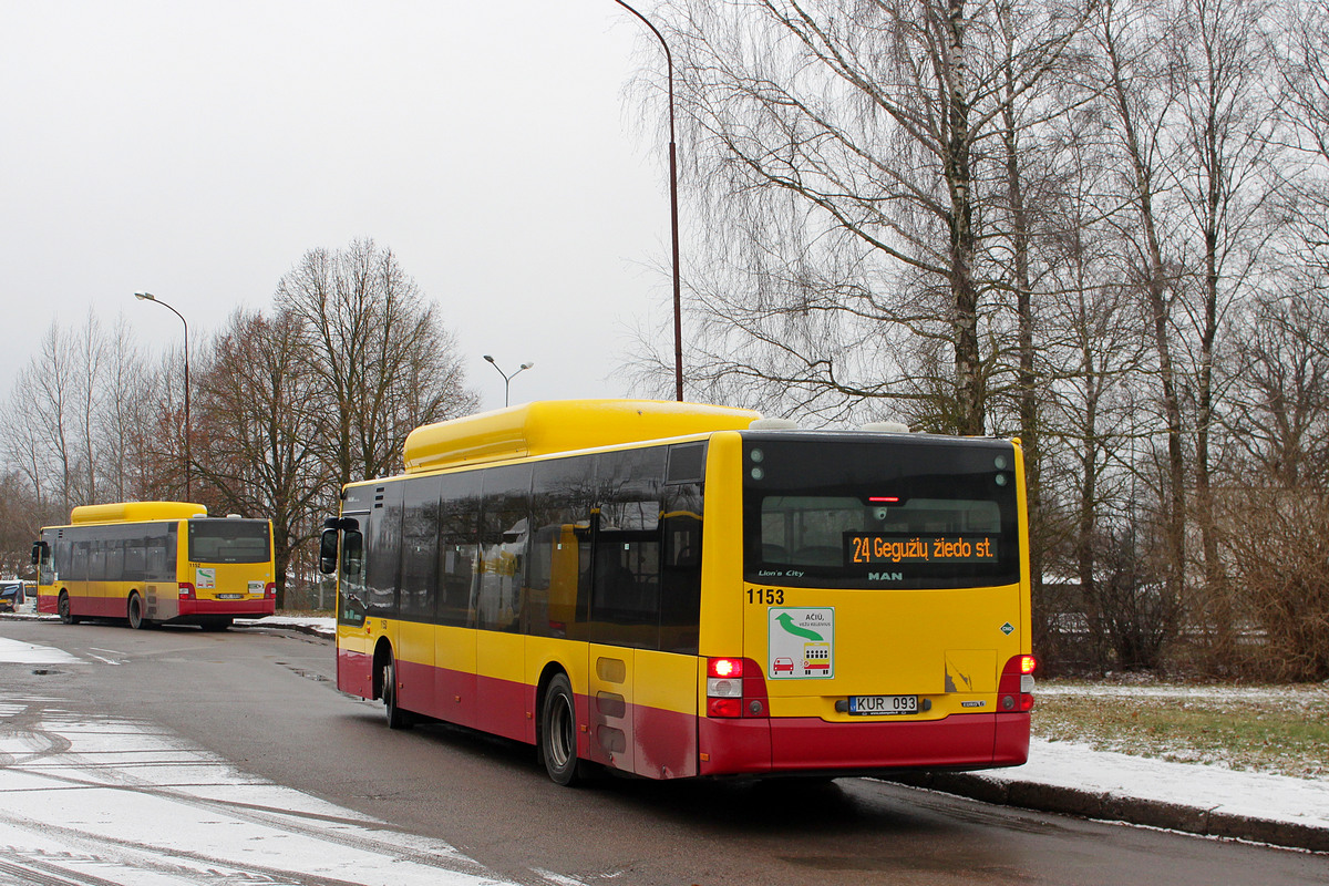 Литва, MAN A21 Lion's City NL273 CNG № 1153