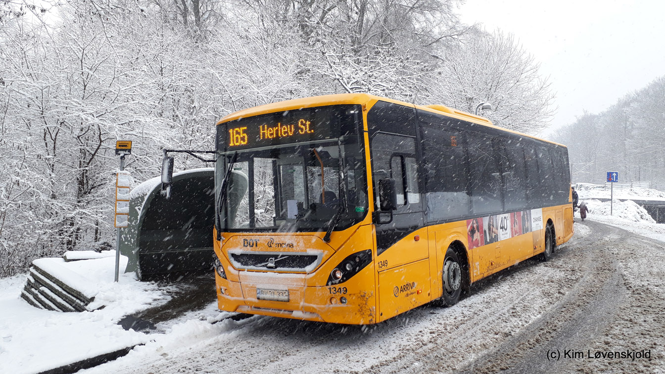 Dänemark, Volvo 8900LE Nr. 1349