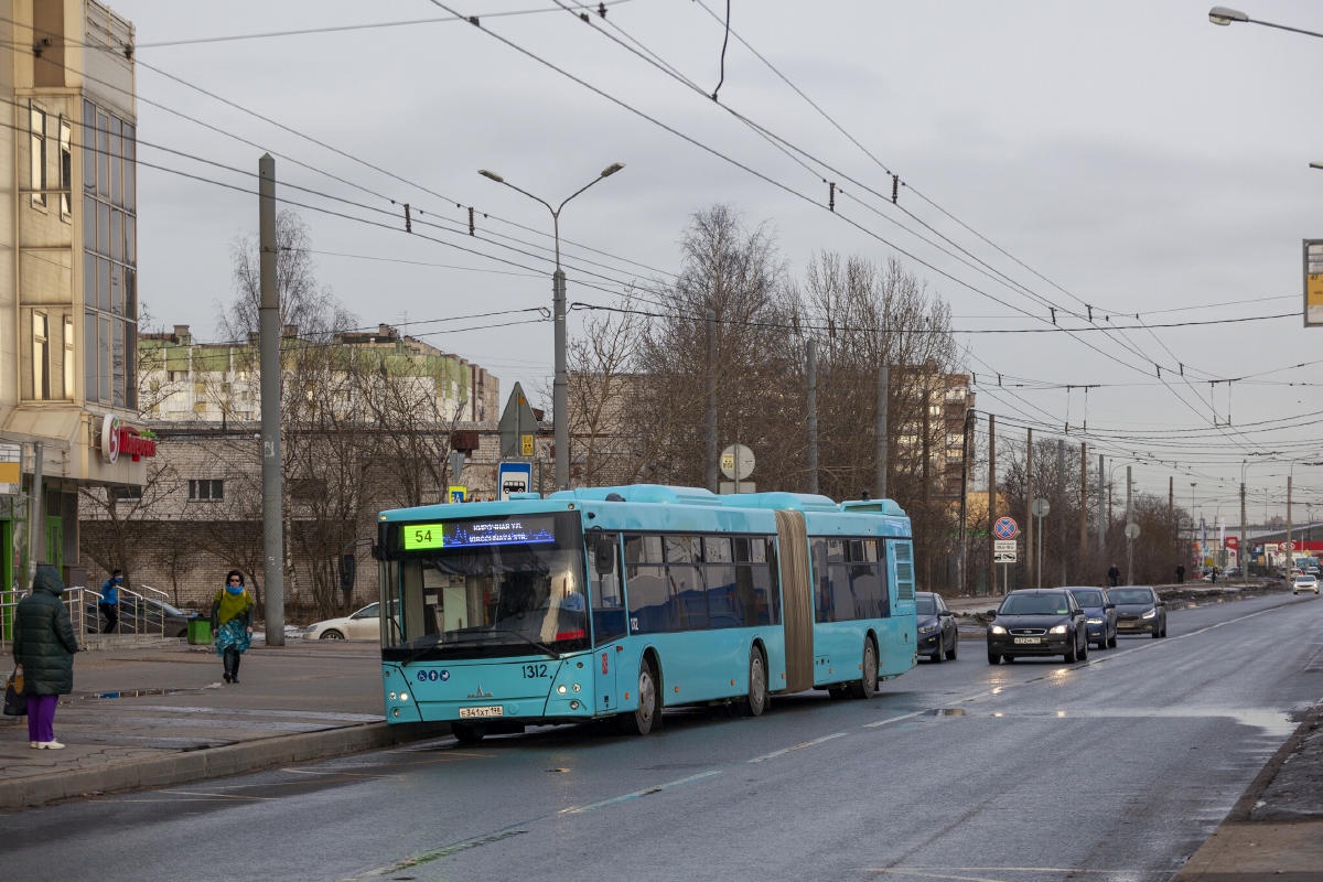 Санкт-Петербург, МАЗ-216.066 № 1312