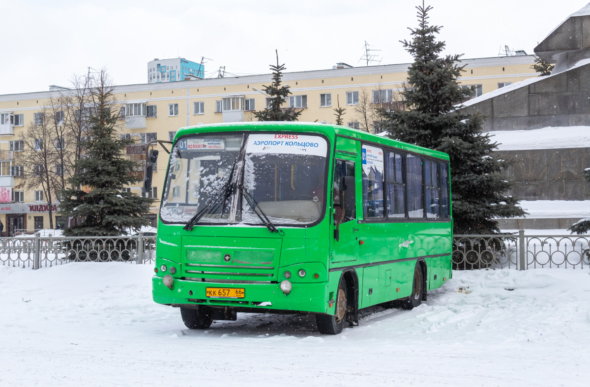 Свердловская область, ПАЗ-320402-05 № КК 657 66