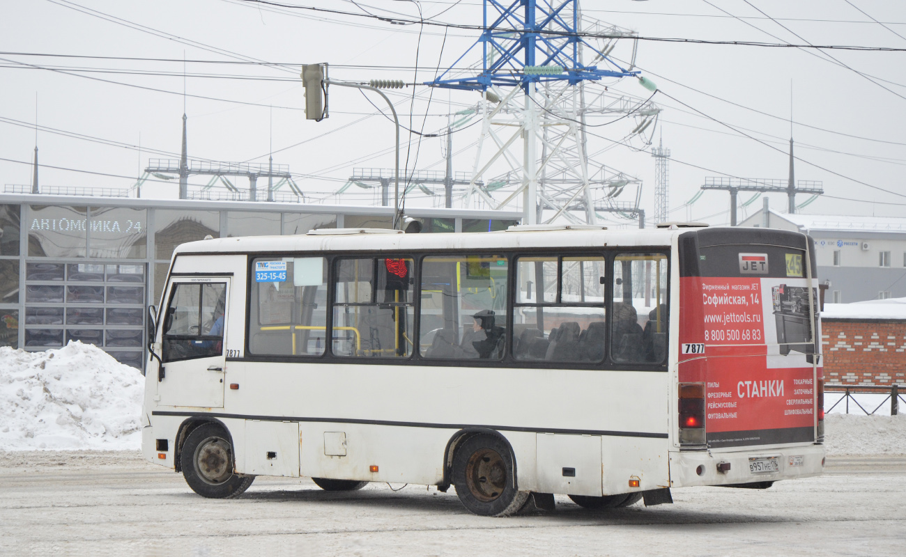 Санкт-Петербург, ПАЗ-320402-05 № 7877