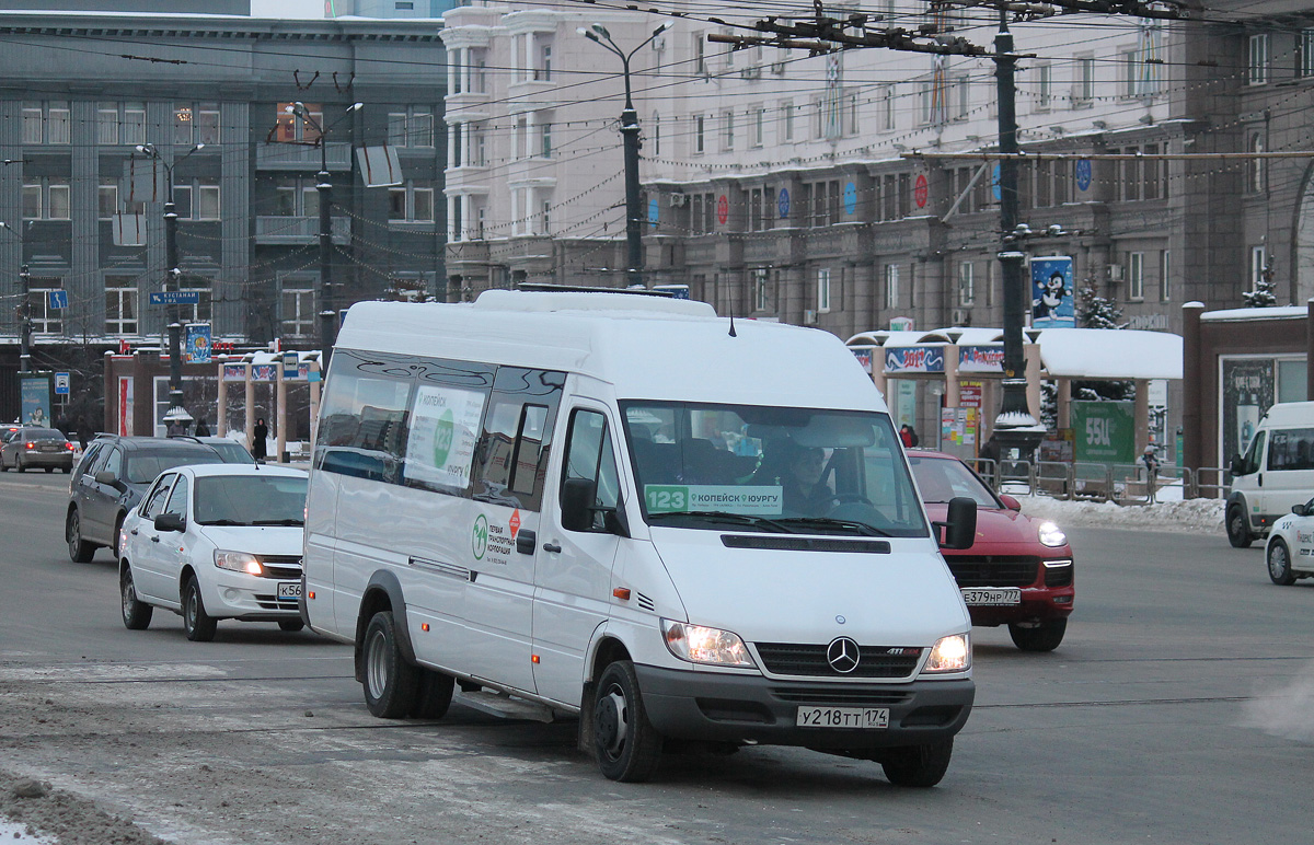 Челябинская область, Луидор-223237 (MB Sprinter Classic) № У 218 ТТ 174