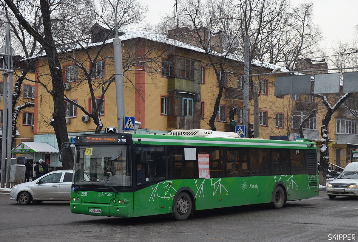 Almaty, LiAZ-5292.65 № 2198