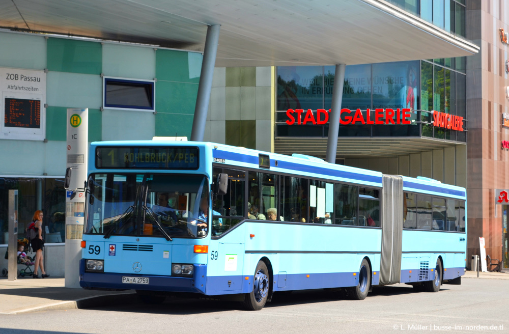 Бавария, Mercedes-Benz O405G № 59