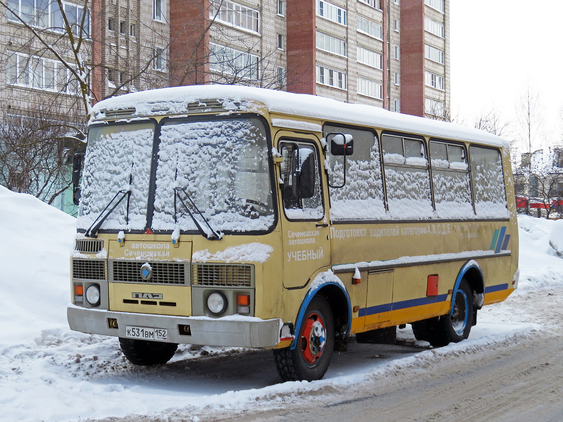 Нижегородская область, ПАЗ-32053 № К 531 ВМ 152