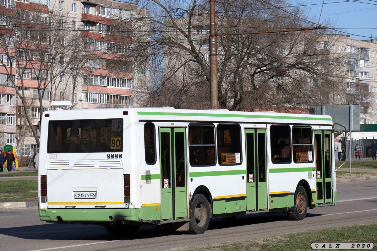 Воронежская область, ЛиАЗ-5256.35 № Т 215 АВ 136