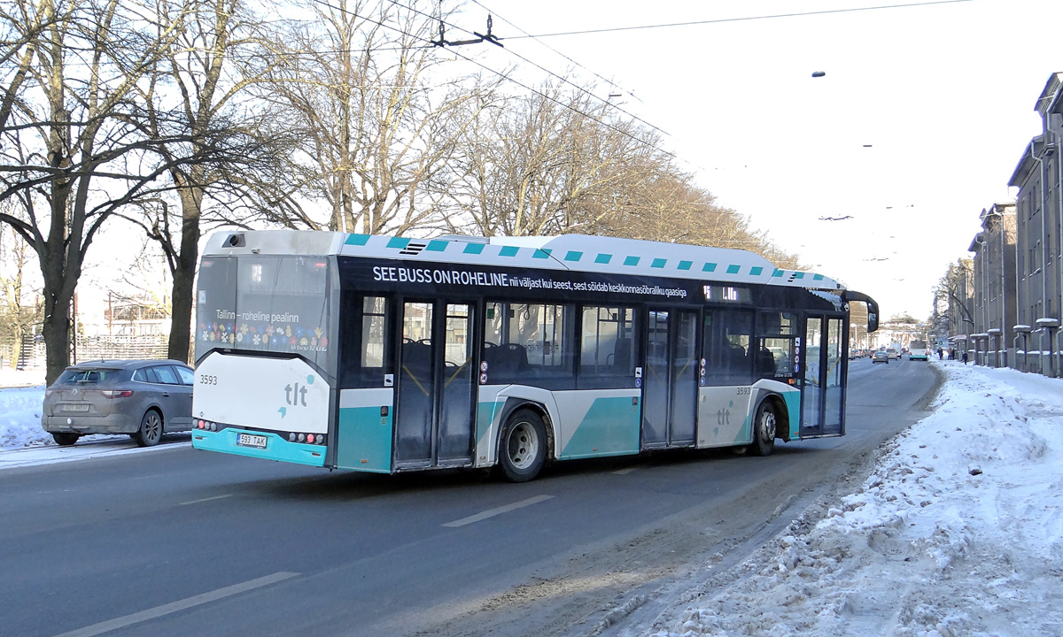 Эстония, Solaris Urbino IV 12 CNG № 3593