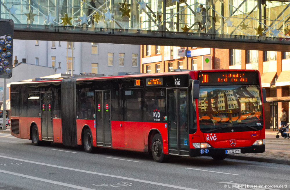 Шлезвиг-Гольштейн, Mercedes-Benz O530G Citaro facelift G № 733