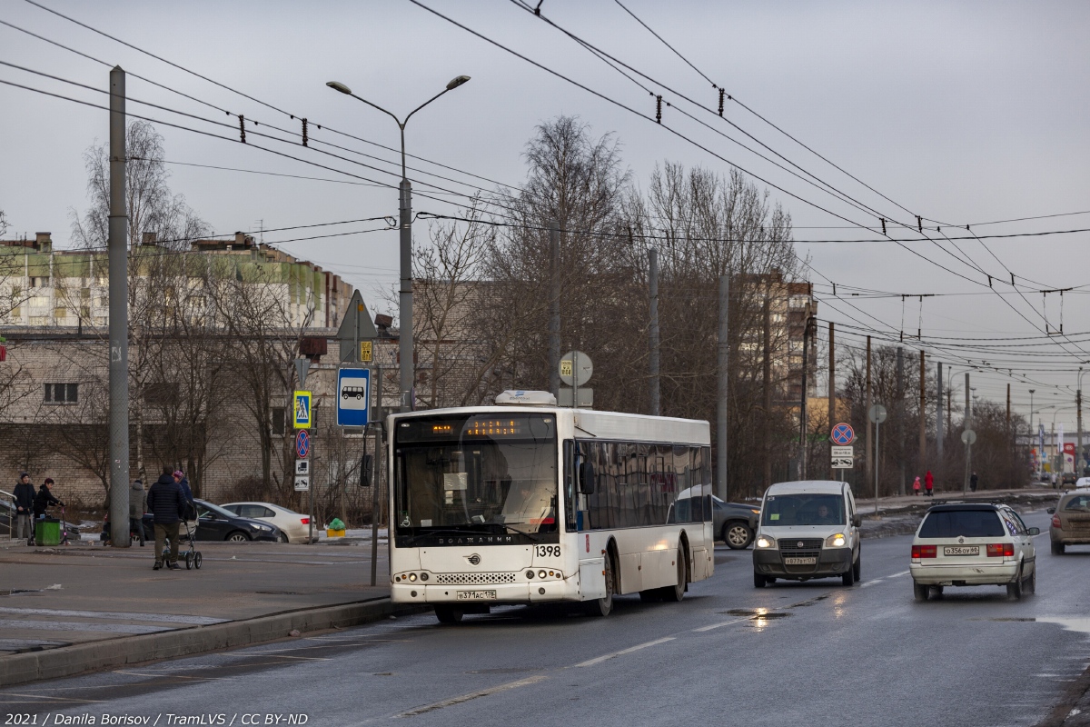 Санкт-Петербург, Волжанин-5270-20-06 "СитиРитм-12" № 1398