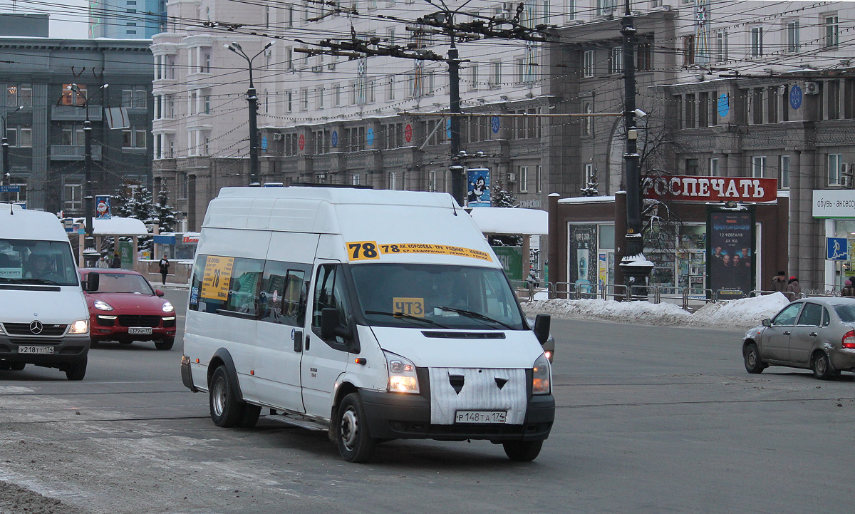 Челябинская область, Нижегородец-222709  (Ford Transit) № Р 148 ТА 174