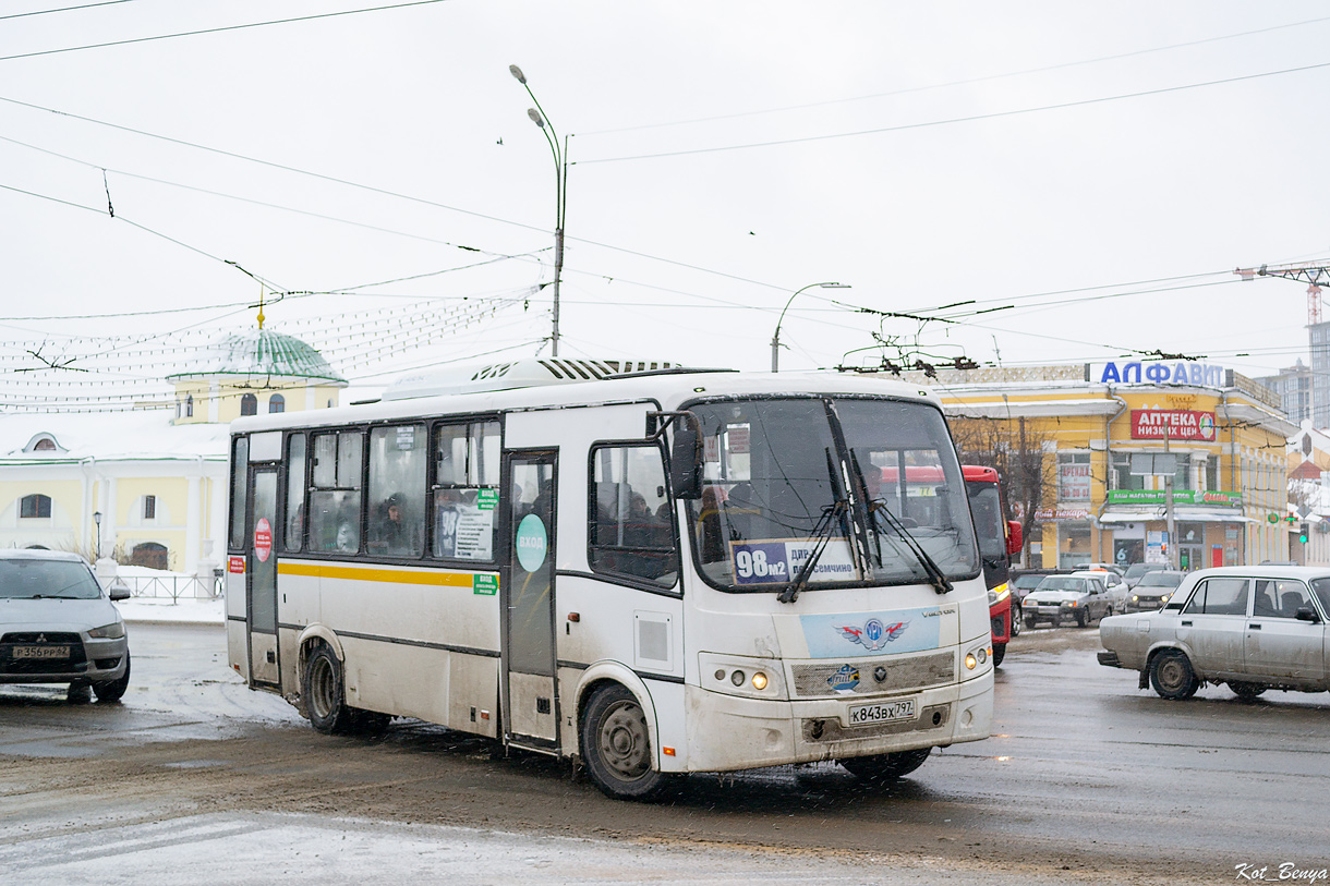 Рязанская область, ПАЗ-320412-04 "Вектор" № К 843 ВХ 797