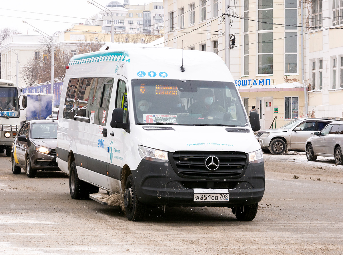 Башкортостан, Луидор-2236XA (MB Sprinter) № А 351 СВ 702