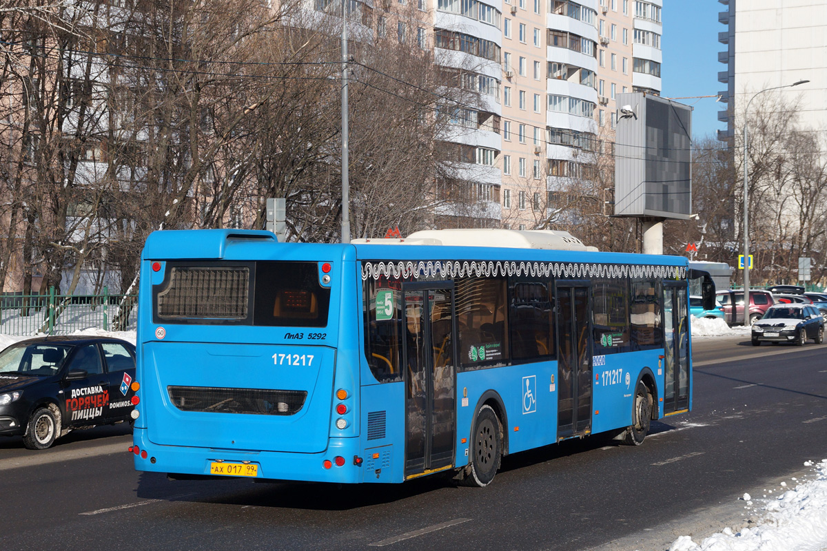 Москва, ЛиАЗ-5292.65 № 171217