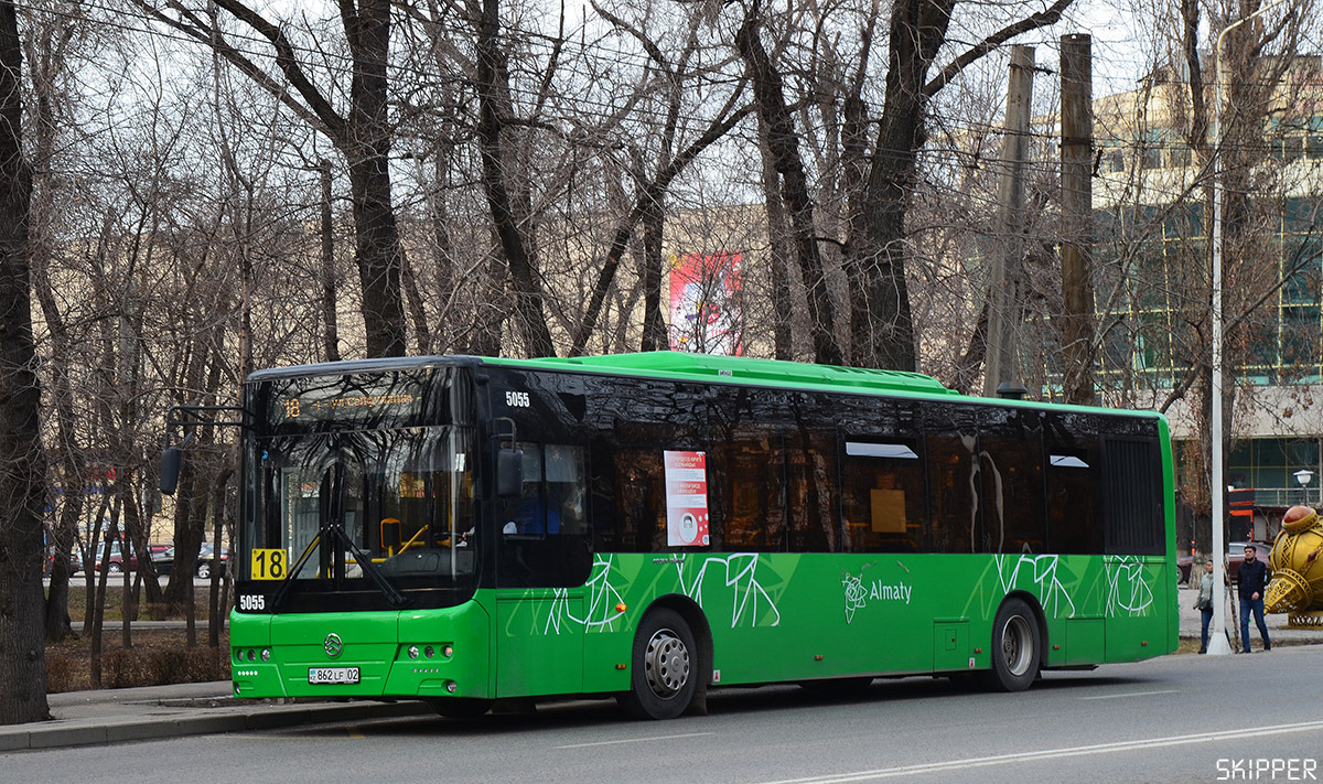 Алматы, Golden Dragon XML6125CR № 5055