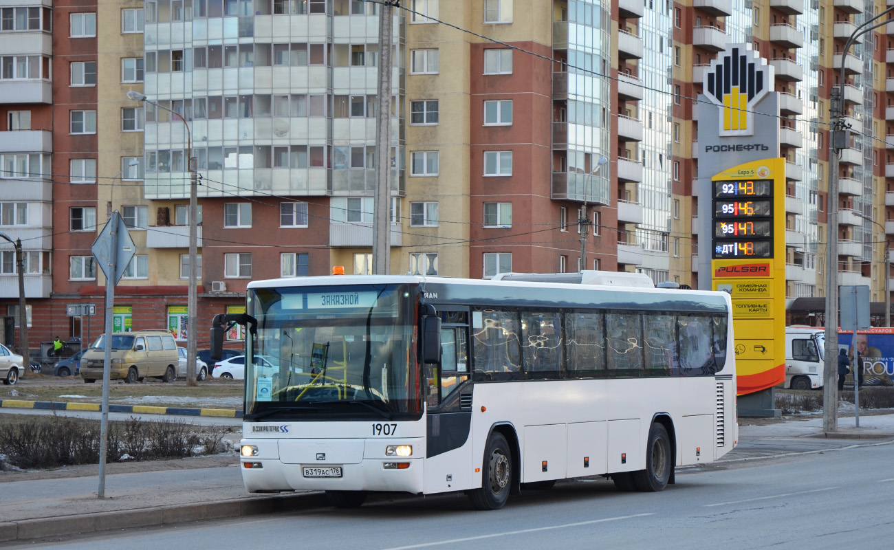 Санкт-Петербург, MAN A72 Lion's Classic SÜ283 № 1907