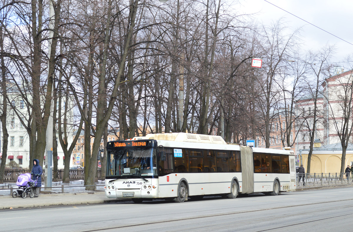 Санкт-Петербург, ЛиАЗ-6213.71 № 7549