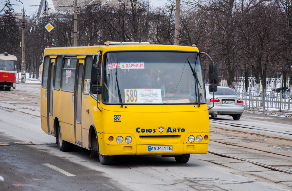 Киев, Богдан А09201 (ЛуАЗ) № 329