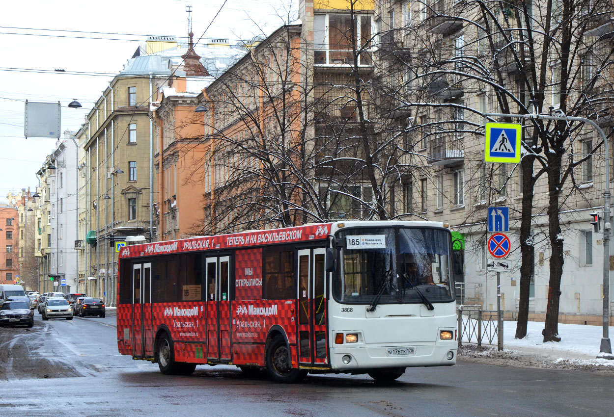 Санкт-Петербург, ЛиАЗ-5293.60 № 3868