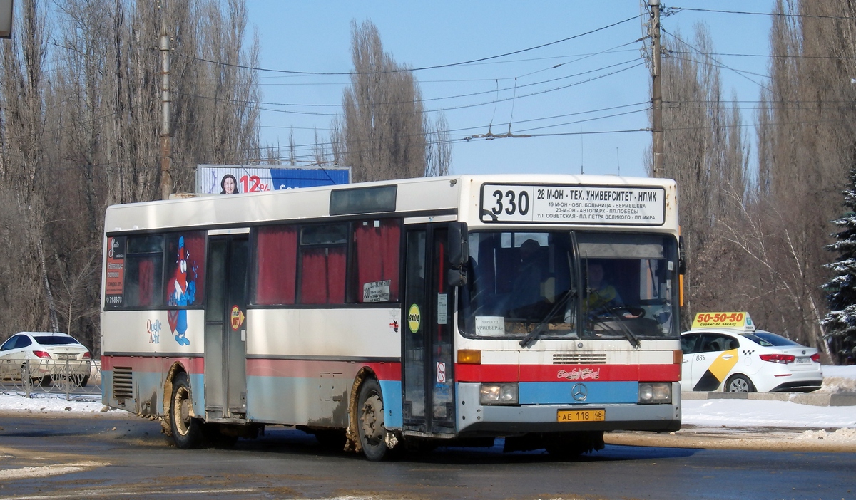 Липецкая область, Mercedes-Benz O405 № АЕ 118 48