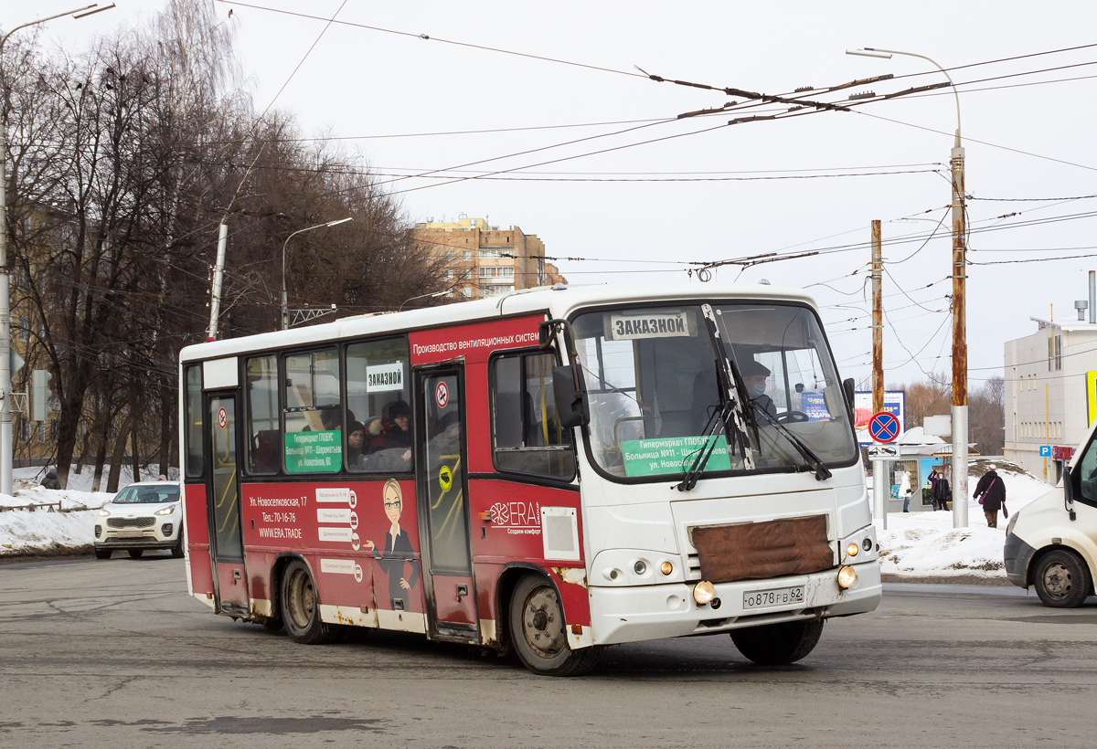 Рязанская область, ПАЗ-320402-03 № О 878 РВ 62