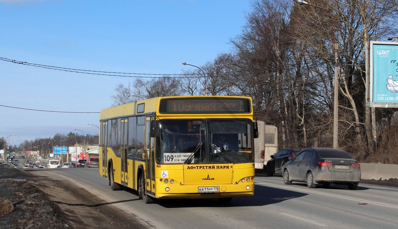 Санкт-Петербург, МАЗ-103.485 № В 611 РР 178