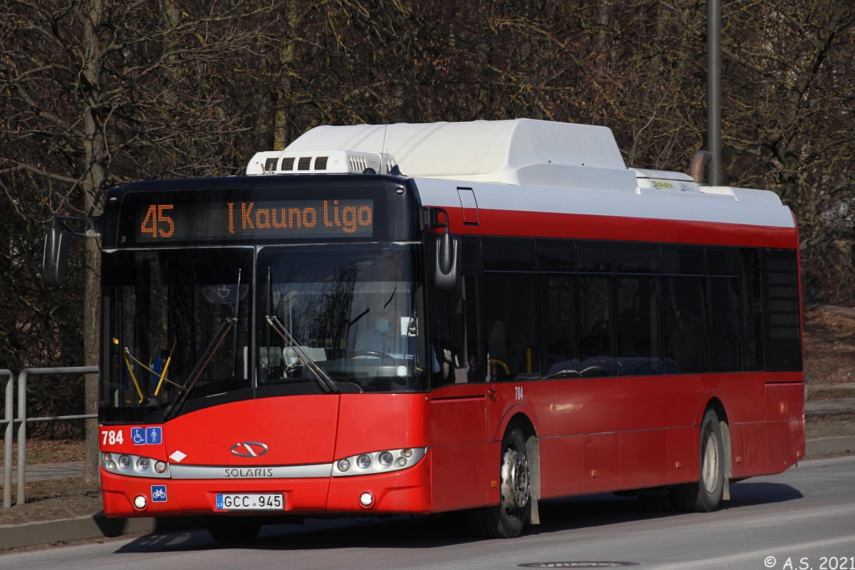 Litauen, Solaris Urbino III 12 CNG Nr. 784