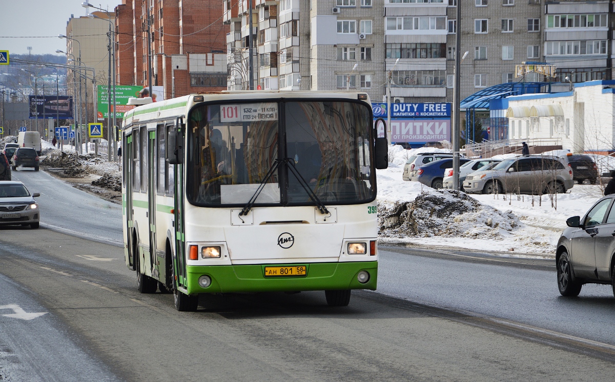 Penza region, LiAZ-5256.46 Nr. 399